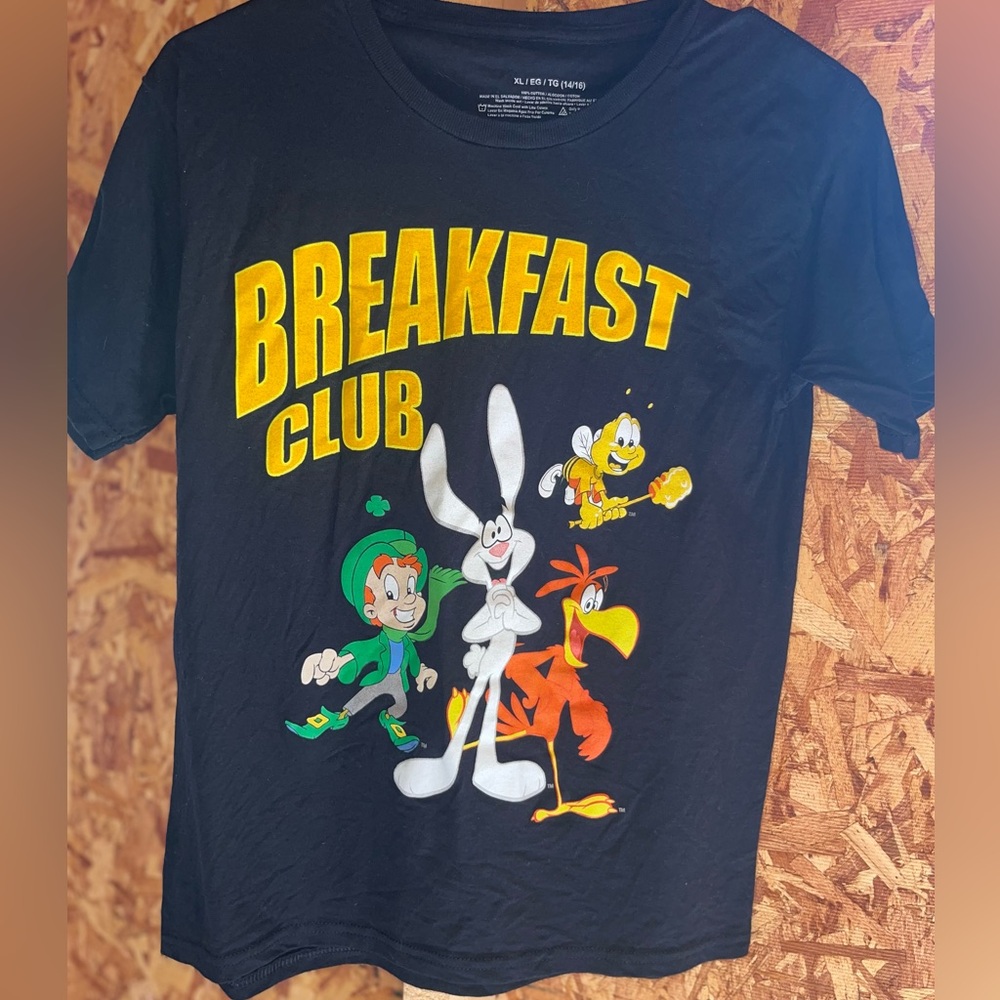 Breakfast Club Kids Graphic T-Shirt - Black
